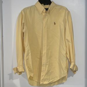 Yellow Button Up